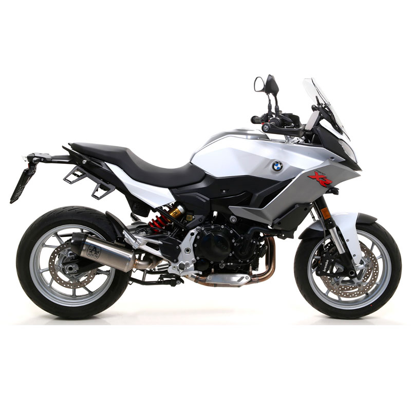 Escape Indy-Race titanio fondo carbono BMW F900R / F900XR 2020-2024