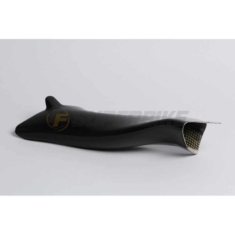 Tobera derecha racing Yamaha R1 2009-2014 fibra de vidrio