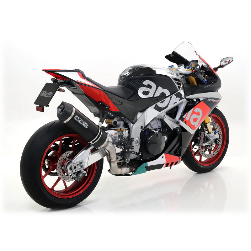 Conector catalítico homologado para colectores originales Aprilia RSV4 RR / RF 2015-2016 / Tuono V4 1100 2015-2016