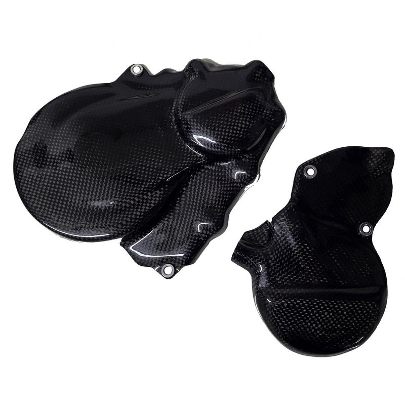 Kit protectores cárter Suzuki GSX-R 600 / 750 2011-2017 fibra de carbono