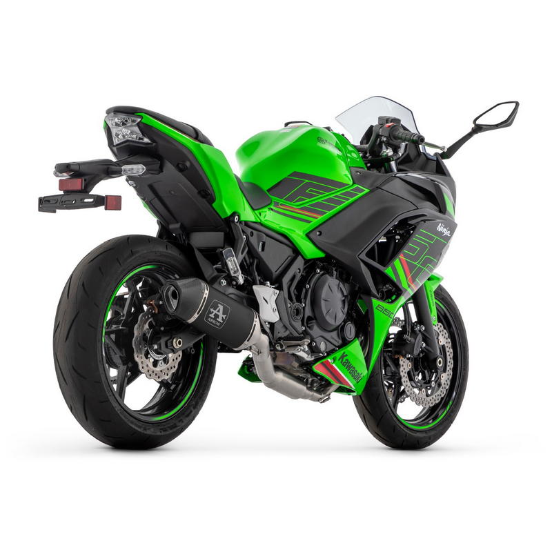 Sistema completo racing Kawasaki Ninja 650 / Z650 2024- con escape Veloce aluminio Dark