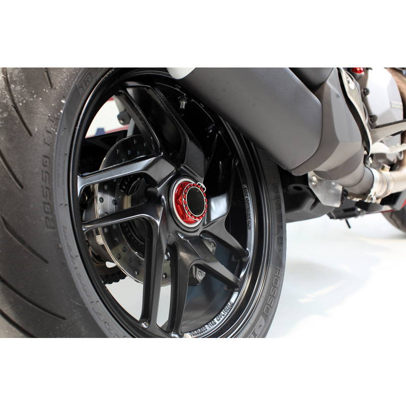 Tuerca ergal Thunderbolt porta corona Ducati-MV Agusta / Eje trasero Ducati /Speed Triple RS 1200