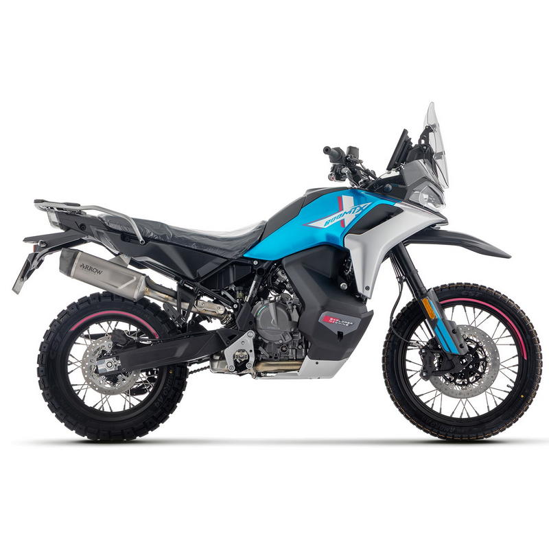 Escape Indy Race Evo titanio CF Moto 800MT-X 2025