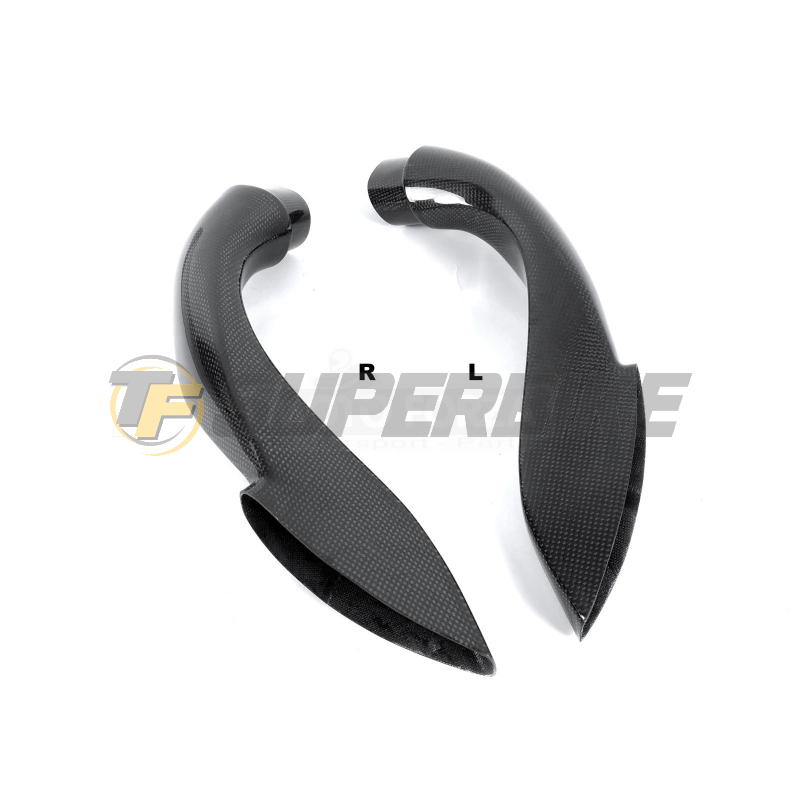 Tobera izquierda fibra de vidrio Aprilia RSV4 2015-2020