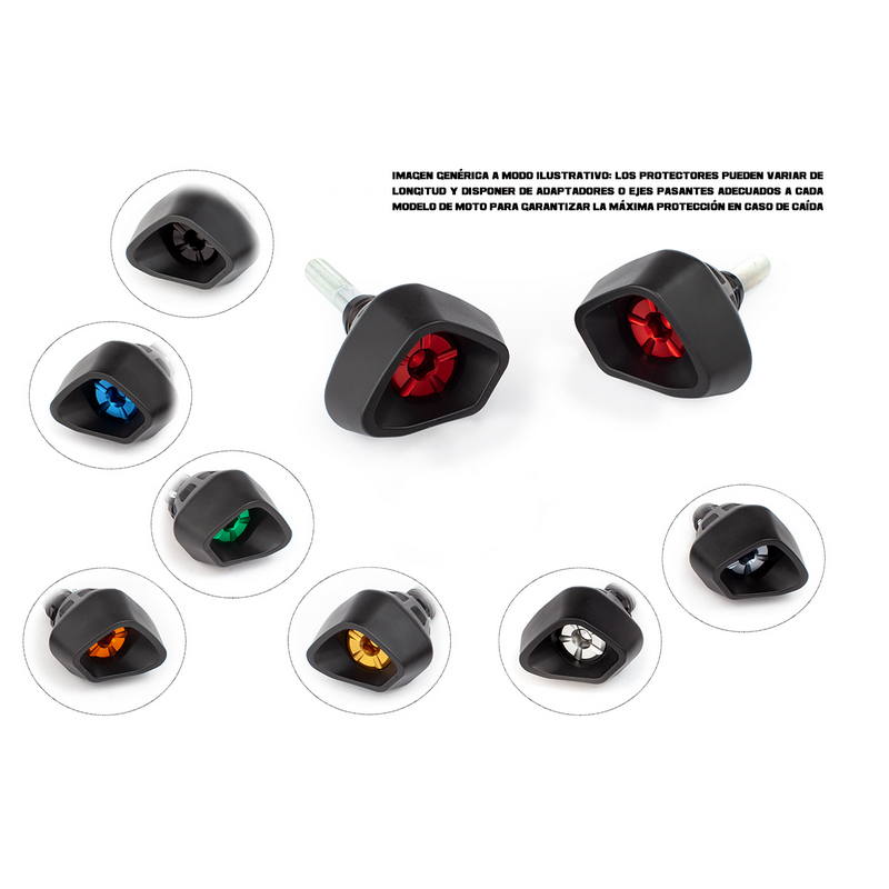 Protectores anti caída anti shock Suzuki GSX-8S / GSX-8T / GSX-8TT