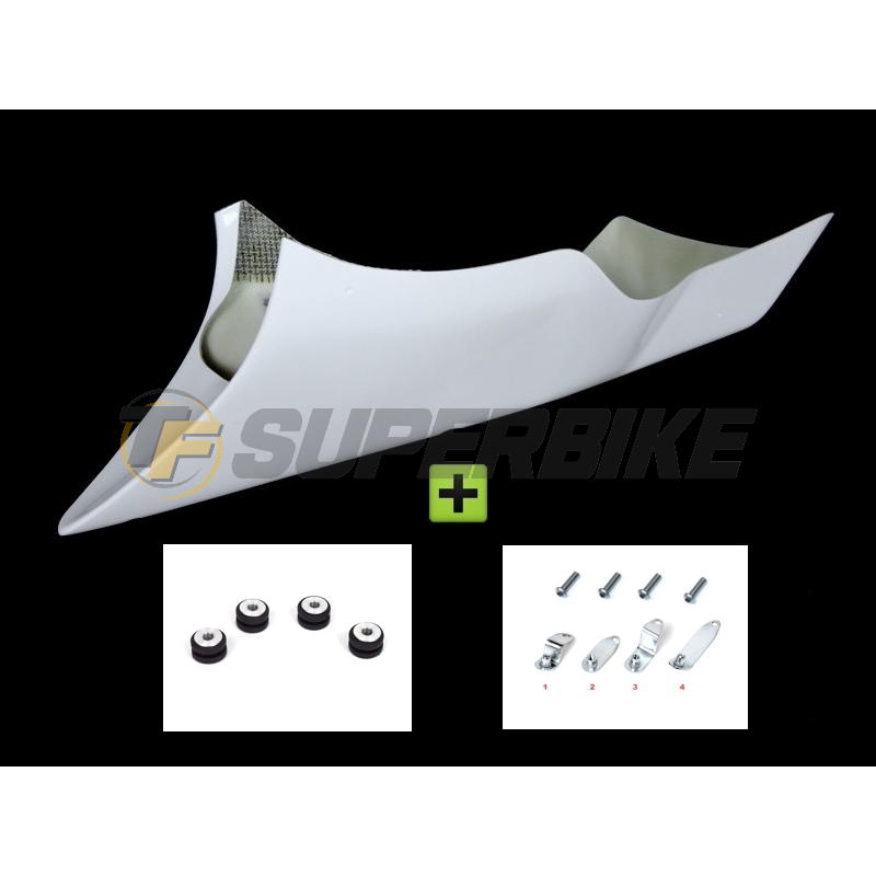 Quilla fibra de vidrio Suzuki SFV650 Gladius 2009- con kit de montaje