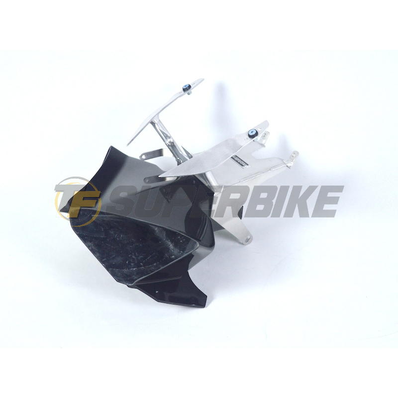 Araña duraluminio Racing plata Ducati Panigale V4 / V4R  2018-2024 con ram air Motoforza