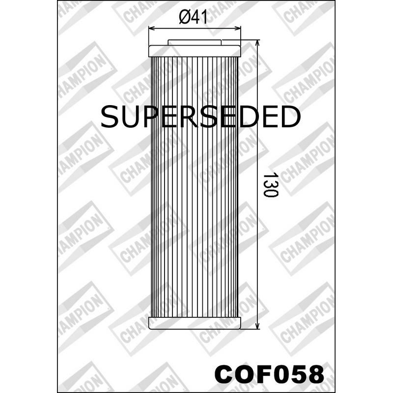 Filtro de aceite COF058 KTM Superduke 1290 GT