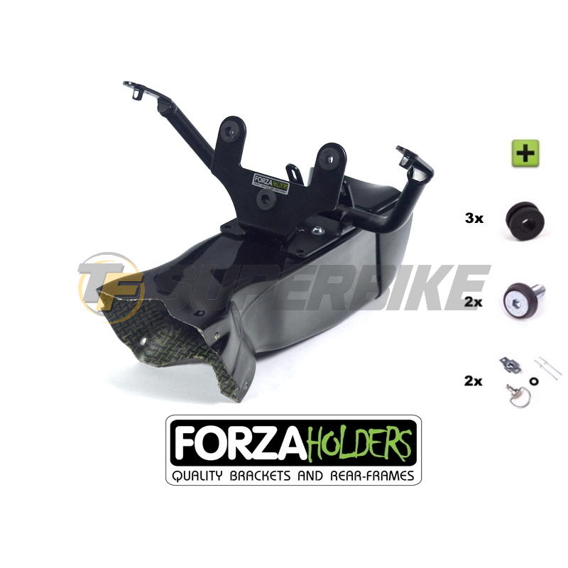 Araña racing duraluminio con ram air racing Honda CBR600RR 2007-2012