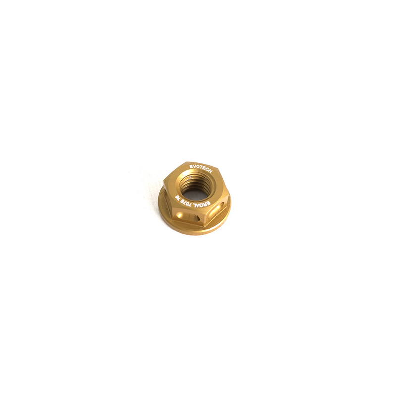 Tuerca ergal CNC para corona M8x1.25