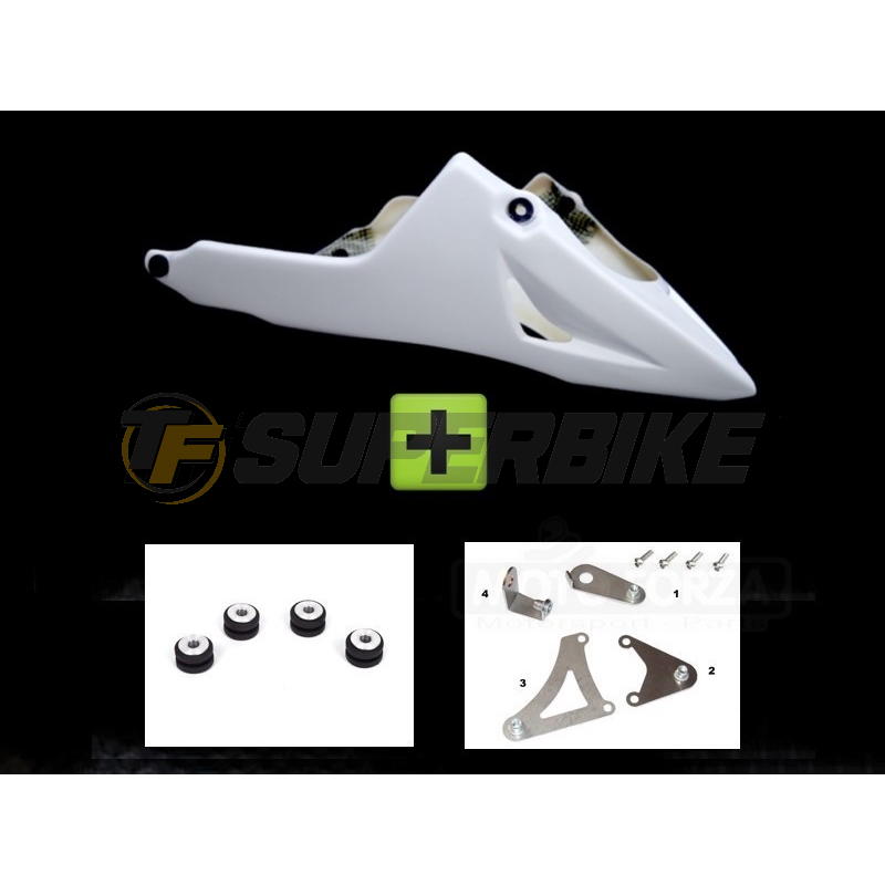 Quilla fibra de vidrio Suzuki SV650N 2003-2012 / V-Strom 650 2004-2011 / Gladius con kit de montaje