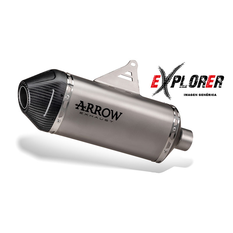 Escape racing Arrow Explorer titanio Suzuki DR-Z4S / SM 2026