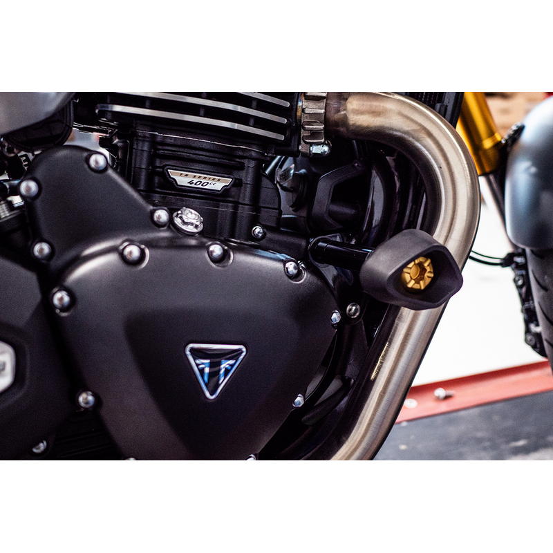 Protectores anti caída anti shock Triumph Speed 400 / Scrambler 400 X