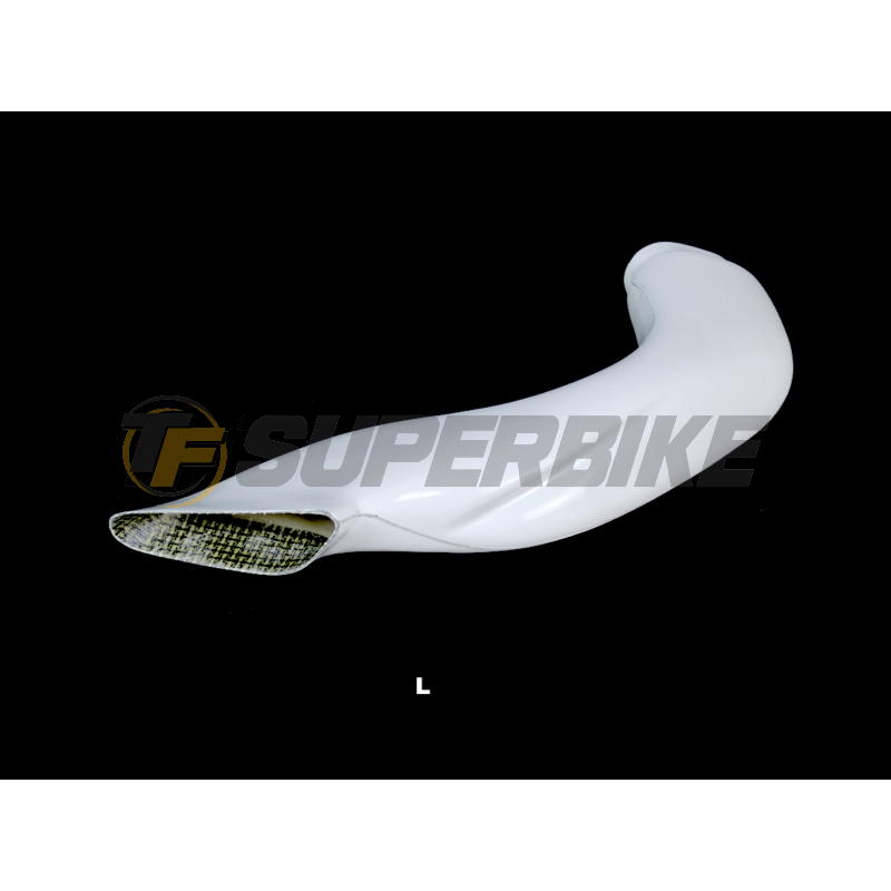 Tobera izquierda fibra de vidrio Suzuki GSX-R 600 / 750 2008-2010