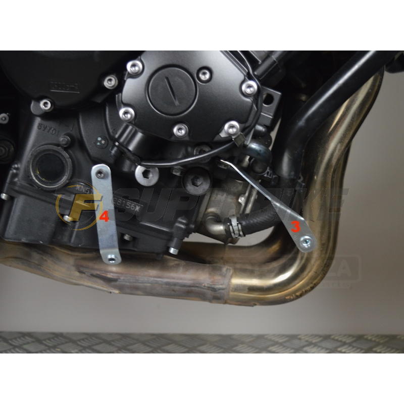 Quilla fibra de vidrio Yamaha FZ1 / Fazer 1000 2006-2015 con kit de montaje