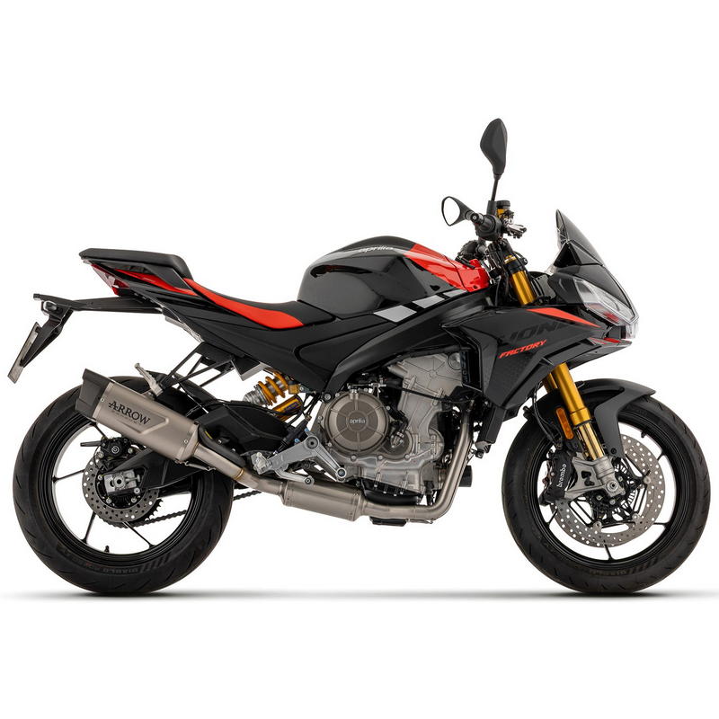 Kit completo con escape Indy Race Evo titanio Aprilia RS660 / Tuono 660 2025-2026
