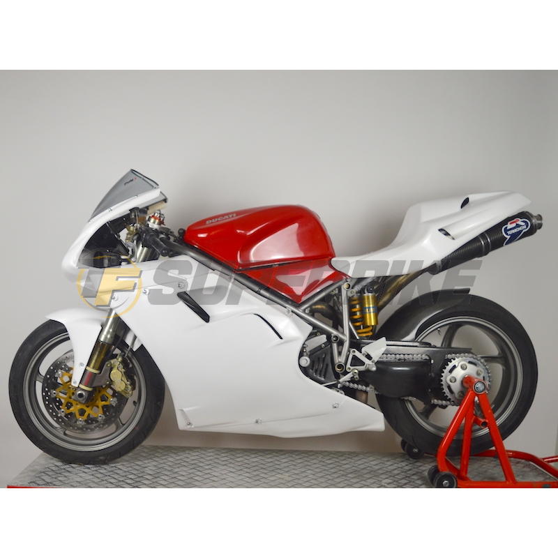 Tobera izquierda fibra de vidrio Ducati 748 / 916 / 996 / 998