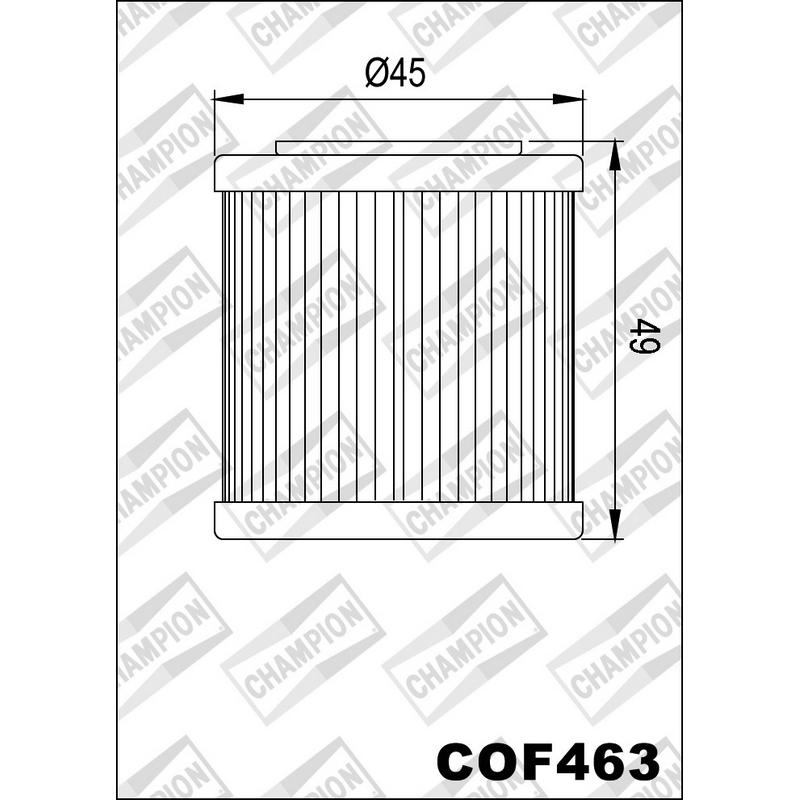 Filtro de aceite COF463 Aprilia / Husqvarna / Mondial / Piaggio