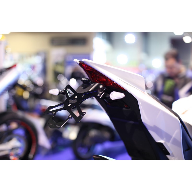 Porta matrícula Aprilia RSV4 2009-2020 / Tuono V4 2010-2020 / RS4 125 / Caponord