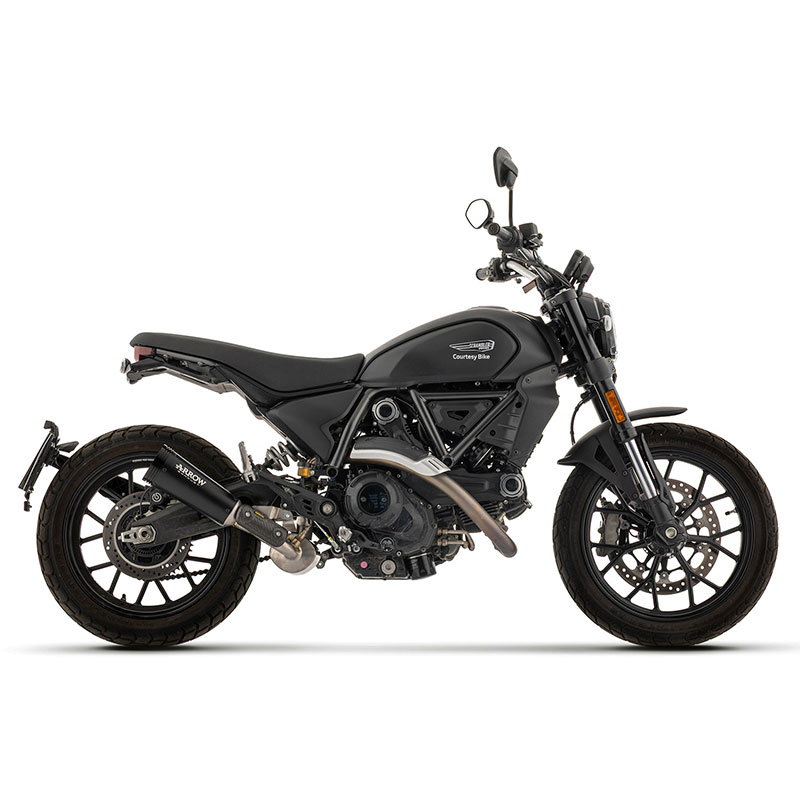 Escape Rebel con fondo en aluminio Dark Ducati Scrambler 800 2025 - 2026
