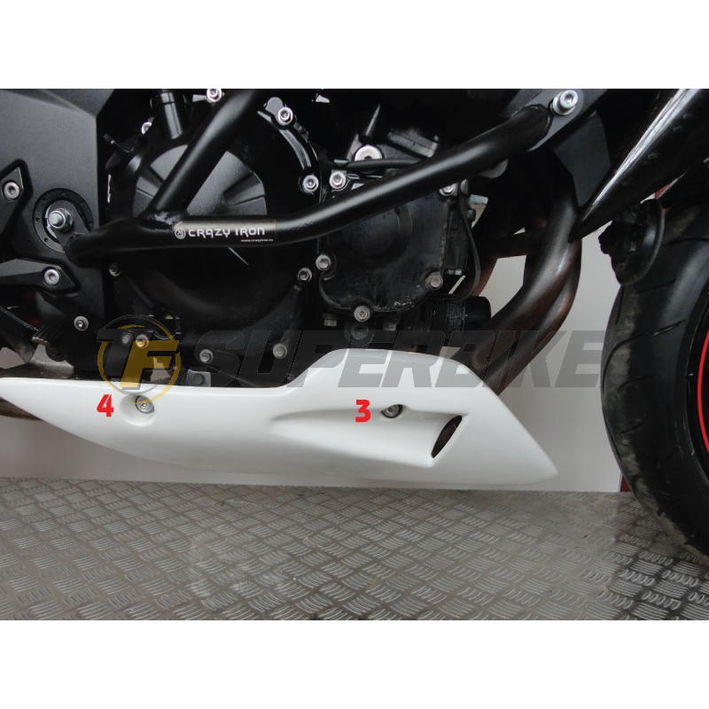 Kit de montaje para quilla Kawasaki Z750R 2011-2012