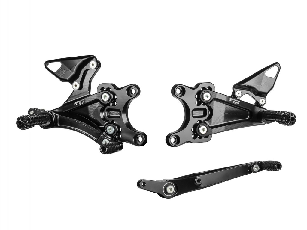 Estriberas regulables Honda CBR1000RR-R 2020-2025 cambio invertido