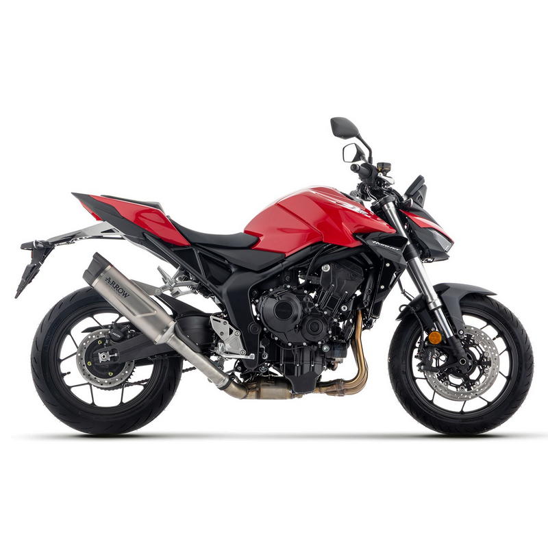 Escape Indy Race EVO titanio fondo carbono Honda CB1000 Hornet / SP 2025-