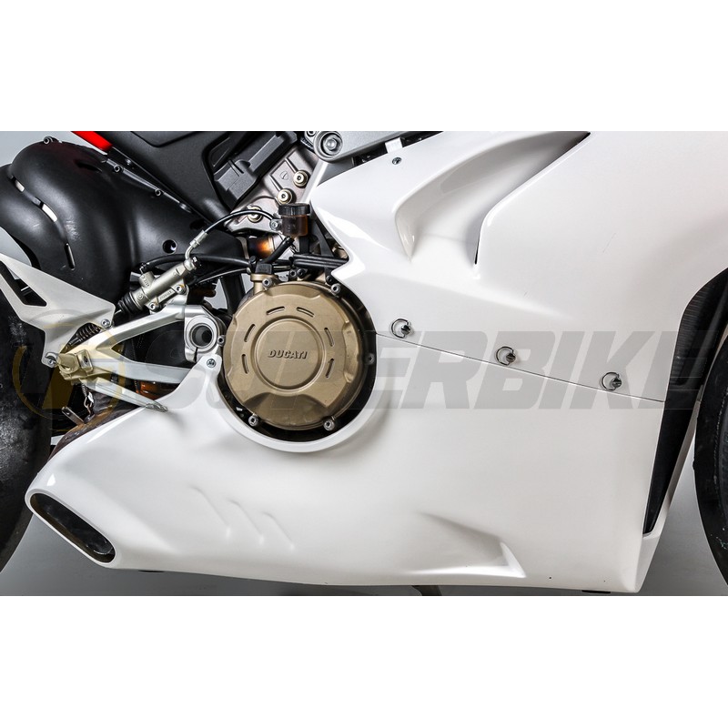 Quilla fibra de vidrio Ducati Panigale V4 / V4R 2019-2021 /  V4S 2020-2021 escape original