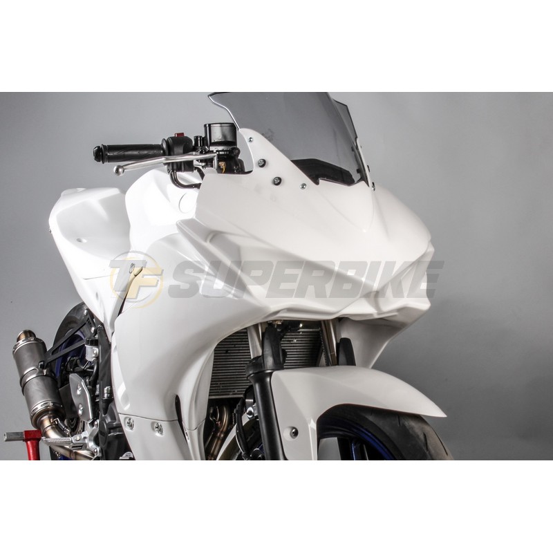 Guardabarros delantero fibra de vidrio Yamaha R3 2015-2018