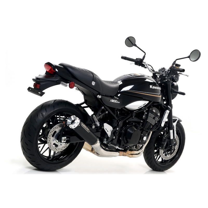 Escape Rebel fondo aluminio brillante Kawasaki Z900RS 2017-2024