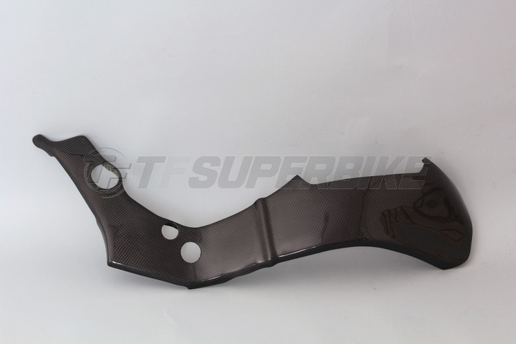 Protector chasis fibra de carbono lado izquierdo Kawasaki ZX-10R 2011-2015