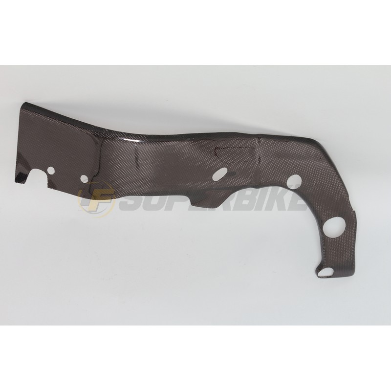 Protector chasis lado izquierdo Yamaha R6R 2006-2016 fibra de carbono