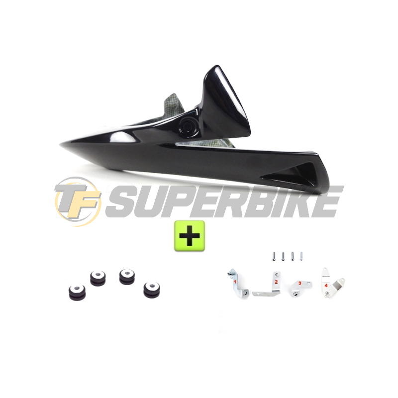 Quilla fibra de vidrio Triumph Speed Triple 955i 2003-2004 con kit de montaje
