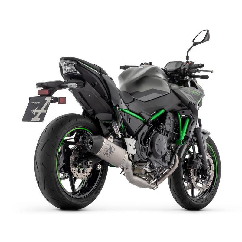 Sistema completo racing Kawasaki Ninja 650 / Z650 2024- con escape Veloce titanio