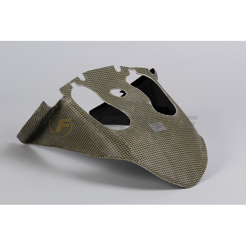 Canalizador de aire tipo racing fibra de vidrio Kawasaki ZX6R 2013-2018