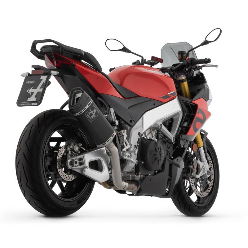 Escape Pista titanio Dark con conector titanio Aprilia RSV4 Factory / Tuono V4 2021-2024