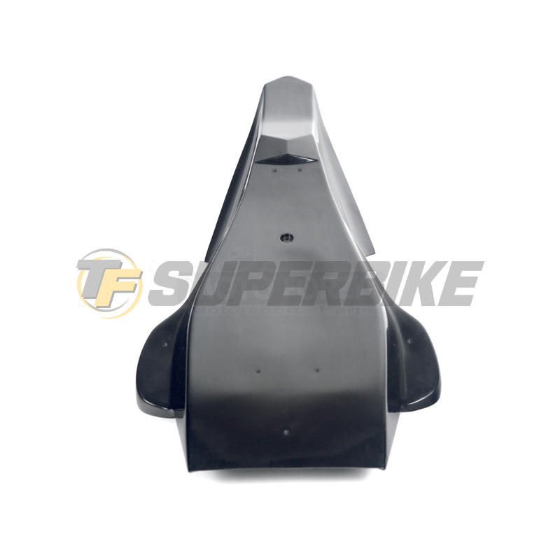 Carenado de fibra Yamaha R6 2017-2025 paso rueda negro