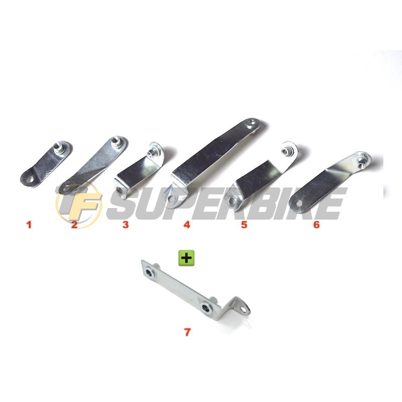 Quilla fibra de vidrio Yamaha FZ8 / Fazer 2010-2016 con kit de montaje
