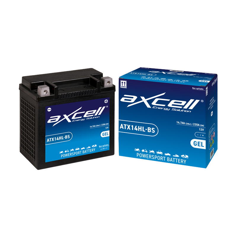Batería moto GEL ATX14HL-BS