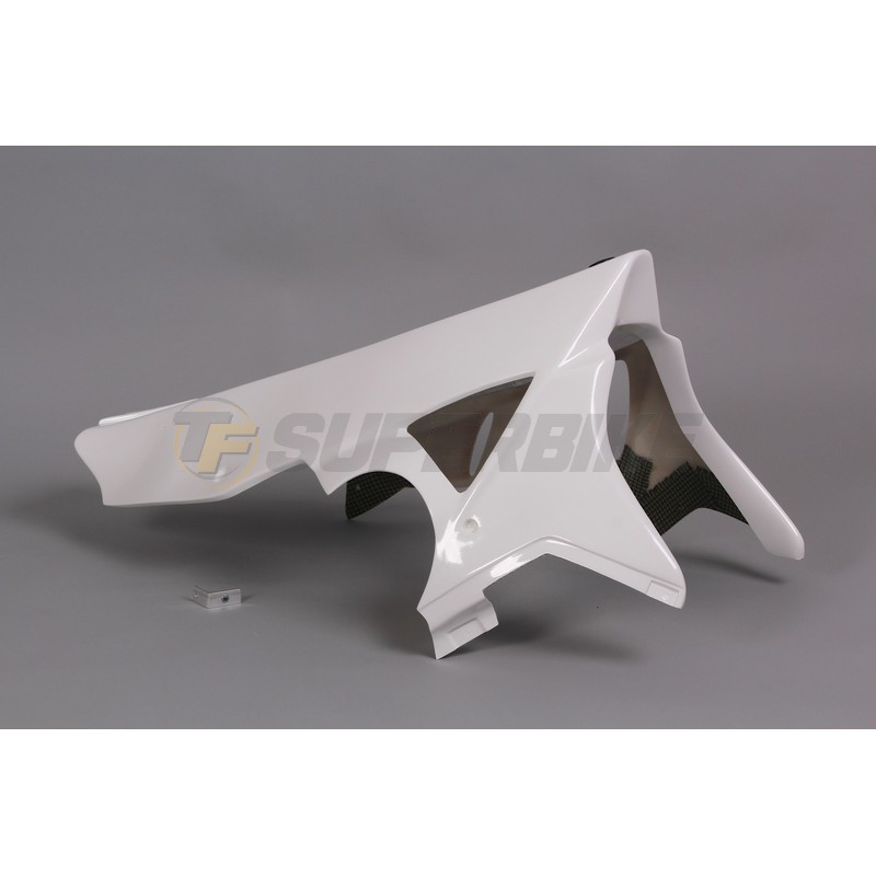 Quilla fibra de vidrio escape racing BMW S1000RR 2009-2014