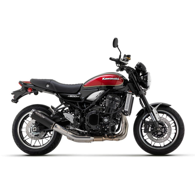 Escape Rebel fondo aluminio brillante Kawasaki Z900RS 2017-2024