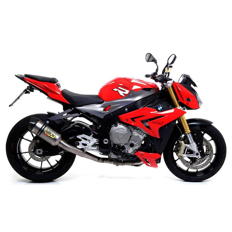 Sistema completo BMW S1000RR 2015-2018 / S1000R 2014-2016 Competition con DB-Killer fondo carbono y colectores acero