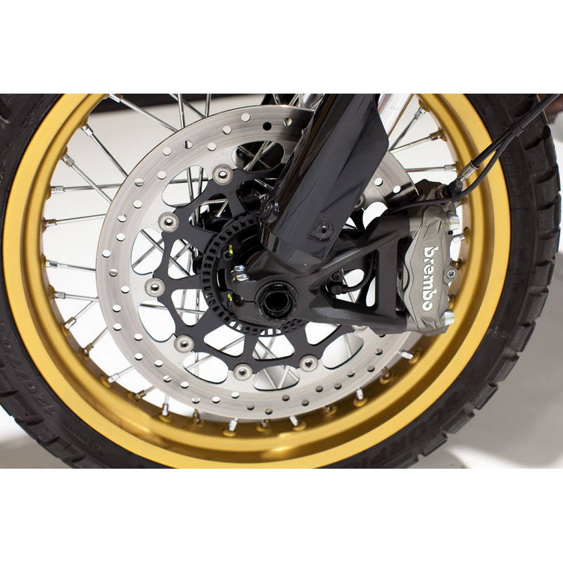 Tuerca ergal Thunderbolt eje delantero Ducati (M25x1,25)
