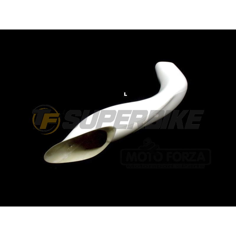 Tobera izquierda fibra de vidrio Suzuki GSX-R 600 / 750 2006-2007