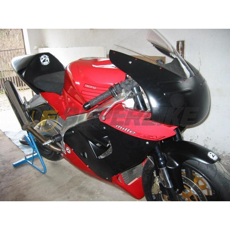 Carenado de fibra Racing Aprilia RSV Mille 1000 1998-2000 colin asiento original