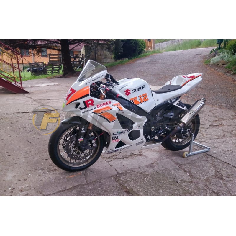 Carenado de fibra Suzuki GSX-R 1000 2007-2008 colín racing