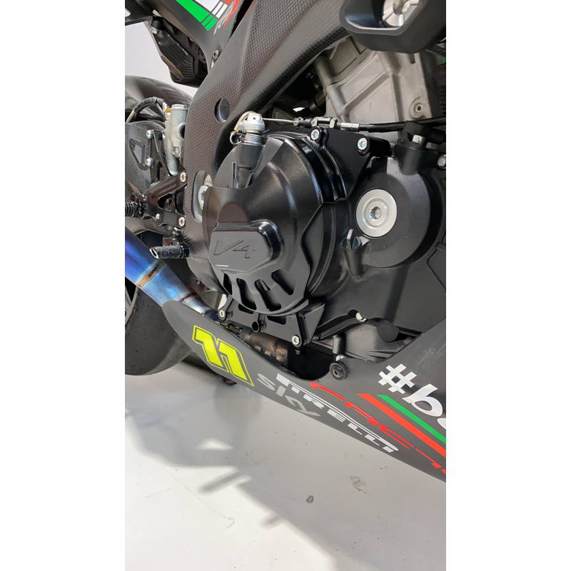 Protector cárter derecho Aprilia RSV4 / Tuono V4