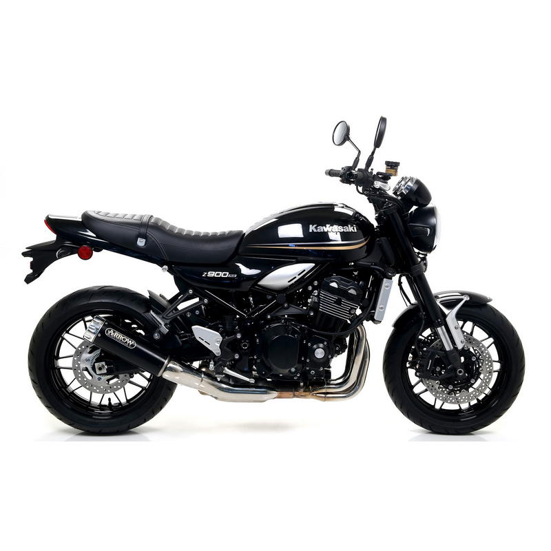 Escape Rebel fondo aluminio brillante Kawasaki Z900RS 2017-2024