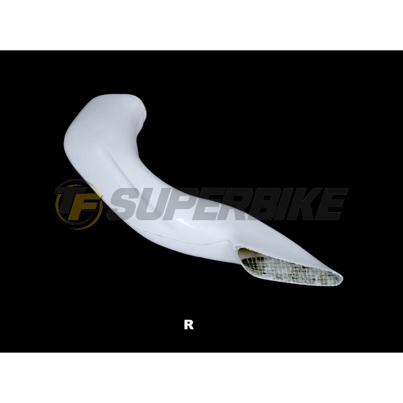 Tobera derecha fibra de vidrio Suzuki GSX-R 600 / 750 2008-2010
