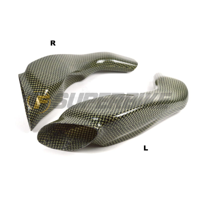 Tobera izquierda fibra de vidrio Suzuki GSX-R 1000 2003-2004